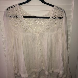Free People Flowy Blouse